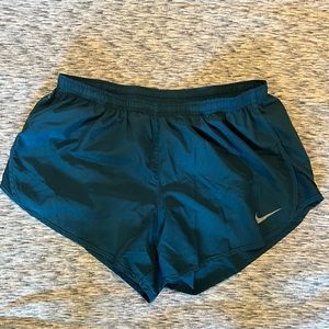 Nike running shorts with a back pocket